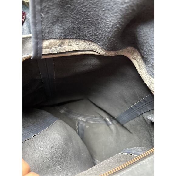 Vintage Coach Monterey Hobo Leather Bag Blue - Picture 13 of 16